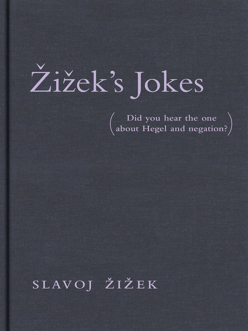 Title details for Žižek's Jokes by Slavoj Zizek - Available